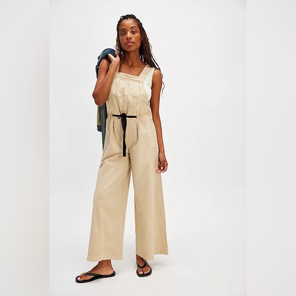 NWT! FP Free People In Your Dreams Overalls Sz XL